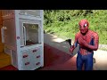 スパイダーマン(穴が小さい)Spiderman Zentai Hero Cosplay アメコミ ゼンタイ ヒーロー ぴちぴち コスプレ ハロウィン こどもの国 キュービックランド2018