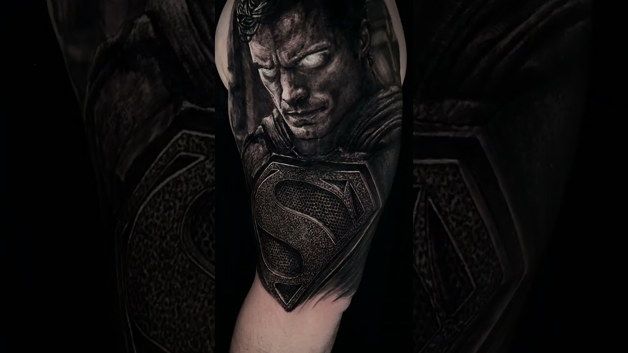 Superman tattoo 