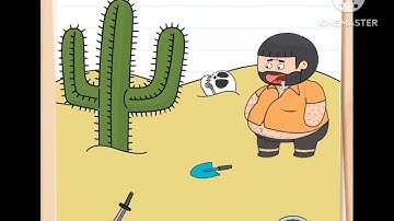 Brain Test 4 Level 385 | Bubba is curious about the taste of cactus 🎮