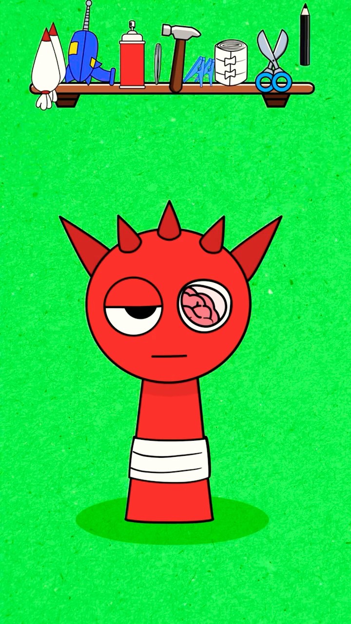 CONSERTANDO O RED #mayumigames #sprunki #shortsvideo #youtubeshorts