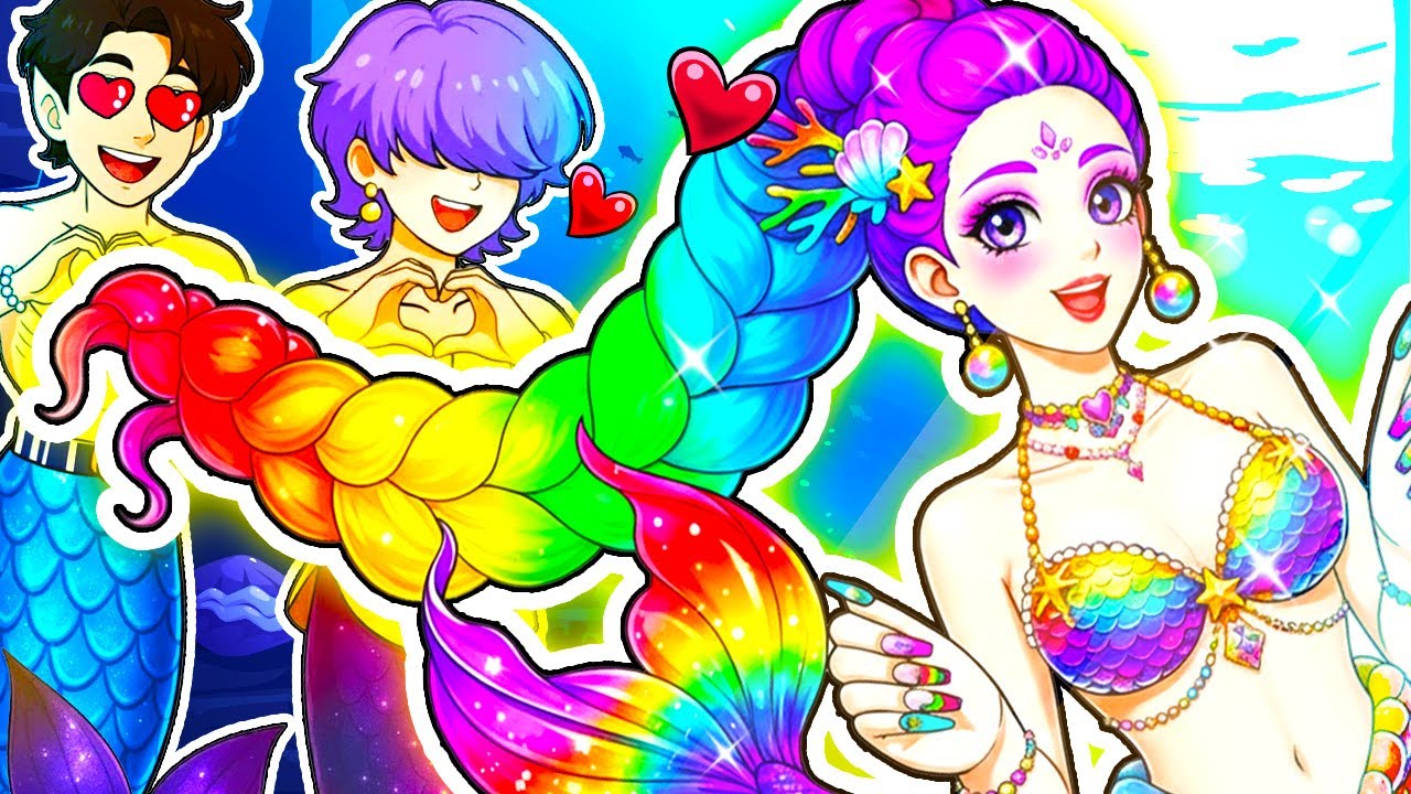 💙Who Will Win Mermaid Colorful RUMI's Heart Pt.5 |KPOP Demon Hunters [Official Music Video]