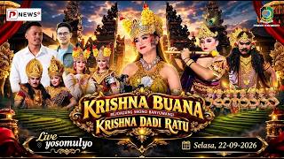 LIVE JANGER KRISHNA BUANA PESTA RAKYAT DESA YOSOMULYO || LAKON KRISHNA DADI RATU