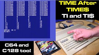 Commodore 64 and 128 TIME: Exploration of TI and TI$