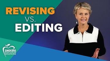 The difference between Revising vs Editing