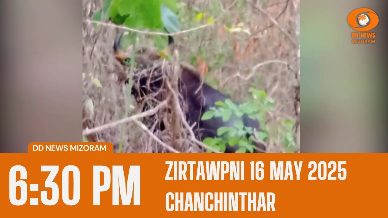 DD News Mizoram Chanchinthar | 16 May 2025 | 6:30 PM