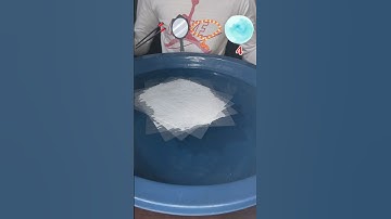 Try to guess how many tissue paper it took what will happen next