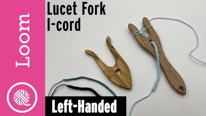 Lucet, Knitting Fork, Weaving Fork, Cord Making, Wooden Lucet Fork, Small  Lucet, Viking Weaving, Cord Braiding, Braiding Tool 