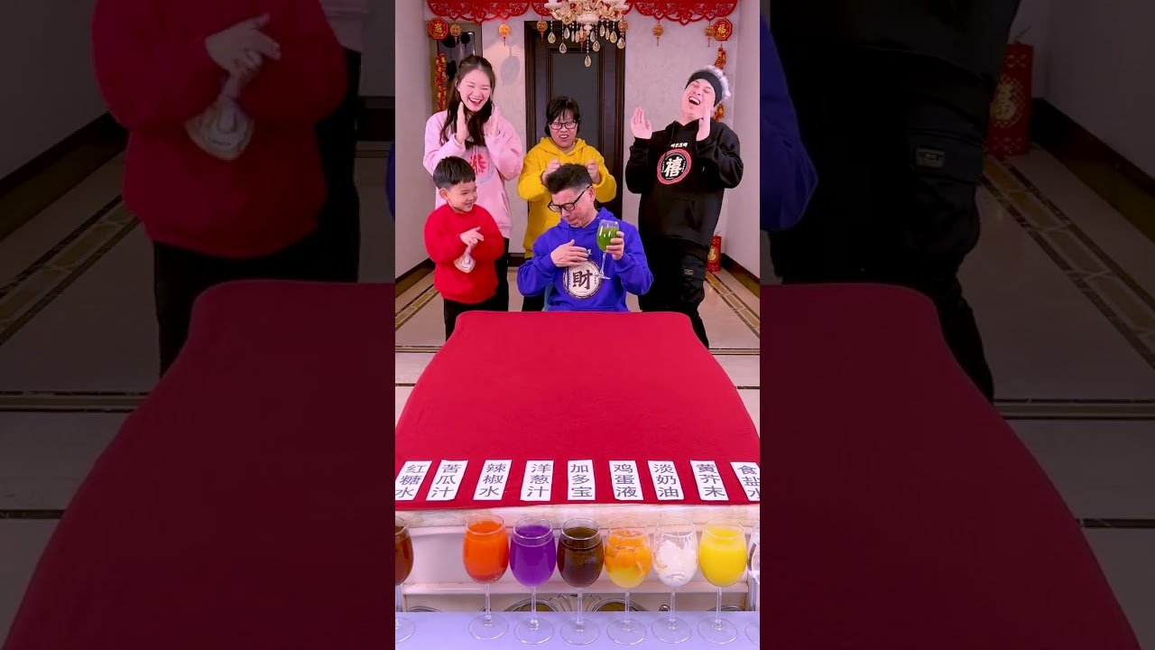 A Big Taste Challenge, Chili Water And Bitter Melon Are So Exciting #Funny #Familygame #Partygame