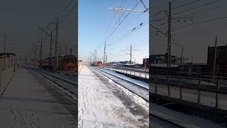 Ребята и астоновка эд4м-5009  сообщение Каменск-Уруальский-Екатеринбург прибыл на станцию 1850 км