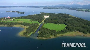 Chiemsee Lake in Bavaria (Cineflex HD Aerials) | Framepool