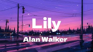 Lily  Alan Walker (Lyrics) | Selena Gomez, Marshmello, David Guetta