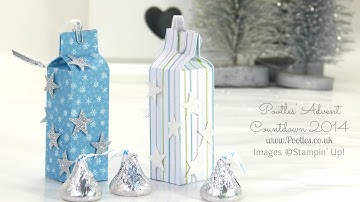 Pootles Advent Countdown Hershey Kisses Hanging Bag tutorial