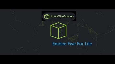 emdee five for life | hackthebox |web change