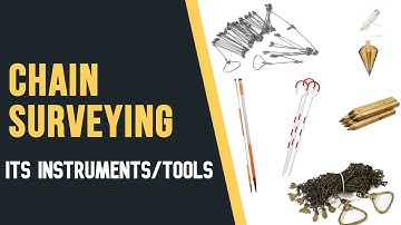 Instruments used in chain surveying