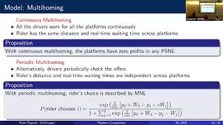 EC'25: Pricing and Capacity Decisions in Platform Competition with Network Externalities