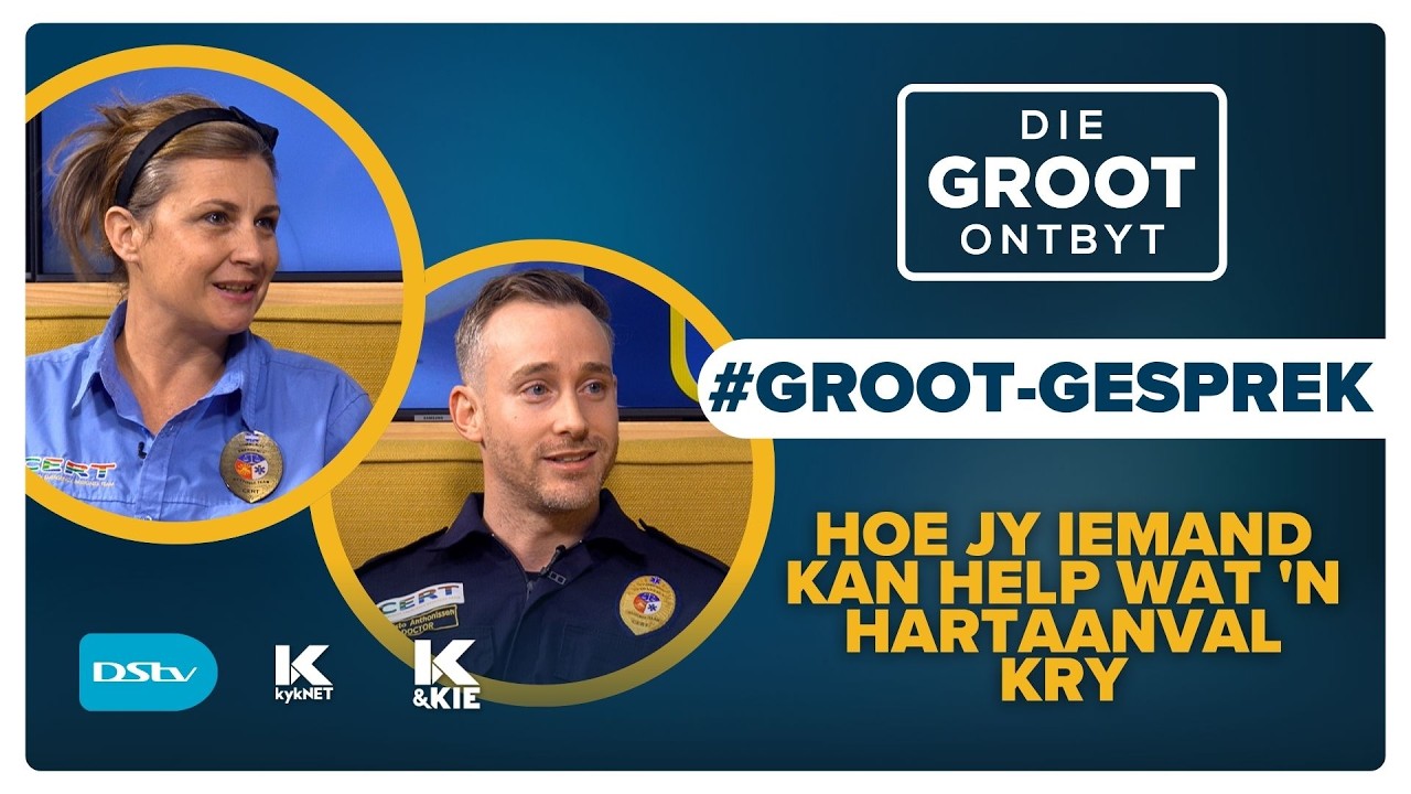 Lee-Anne Bosman & Dr. Christo Anthonissen oor hoe jy iemand kan help wat 'n hartaanval kry | 16 Okt