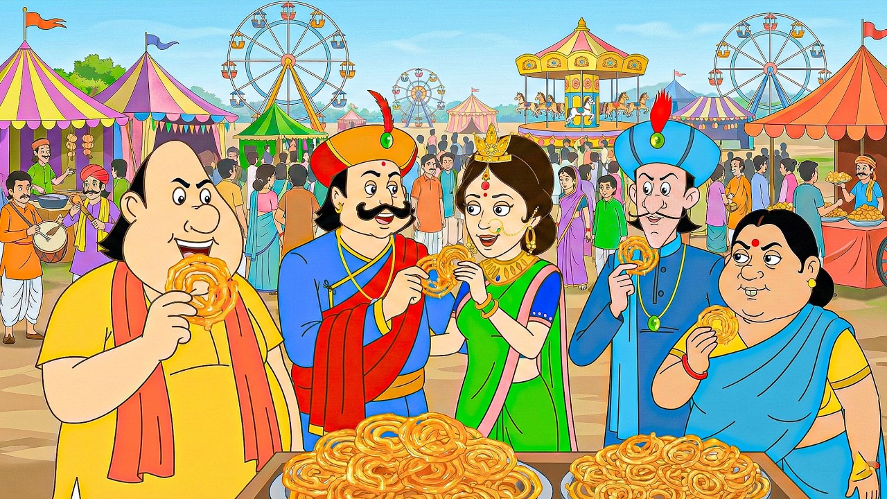 কৃষ্ণনগর গ্রামের মেলায় রাজা আর রানি খেলেন গরম জিলাপি | Gopal Bhar | Best Of Gopal Bhar