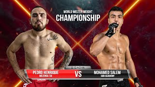 Mohamed Salem Vs Pedro Henrique - Main Event I Full Fight I Qadya 002