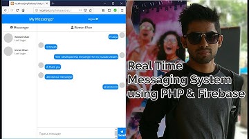 PHP Firebase Real Time Chat Application | Free Source Code