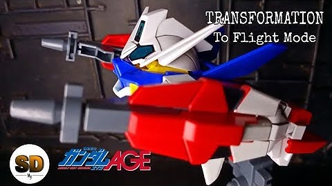 GUNDAM AGE 2 DOUBLEBULLET TO FLIGHT MODE | TRANSFORMATION