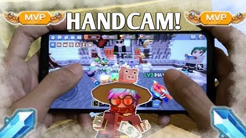 JITTER BRIDGING IN BEDWARS WITH HANDCAM (BLOCKMAN GO)