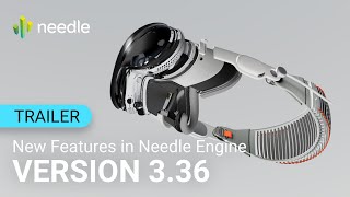 Needle Engine 3.36 - New Features Trailer: Vision OS, Automatic LODs & WebXR 2.0