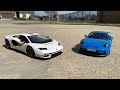 Lamborghini Countach vs Porsche GT3 1:18th scale review