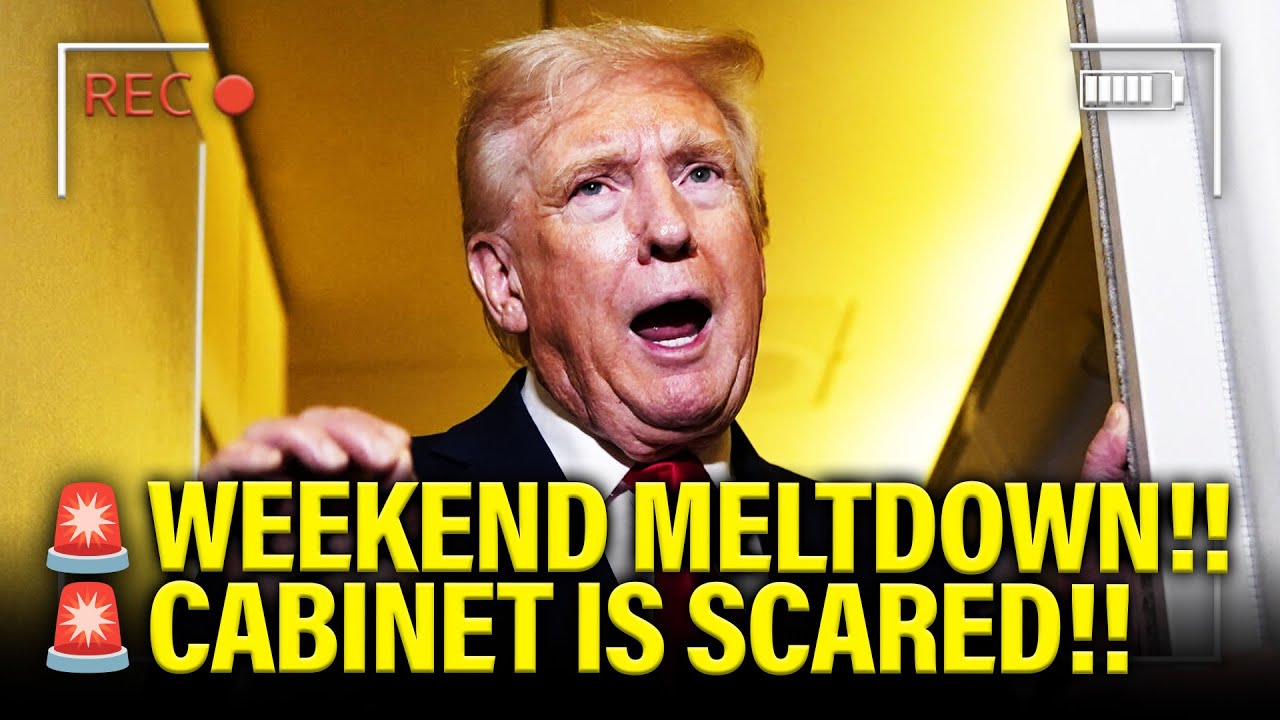 Trump has MASSIVE PANIC on Saturday WORRYING CABINET