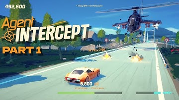 Agent Intercept - Full Play Through Part 1 (Car Driving Spy Game)