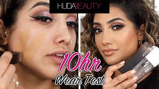 NEW HUDA BEAUTY FAUX FILTER STICK FOUNDATION & WATER JELLY REVIEW & 10 HR WEAR TEST! | AnchalMUA