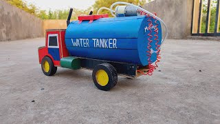 DIY Truck Water Tanker With Pump | Truck Water Tanker Pump