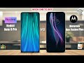 Motorola one Fusion plus Vs Redmi note 8 Pro