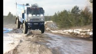 Президент РТ лично опробовал и проводил грузовики