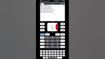 Denmark and Norway Flag using Python on TI nspire
