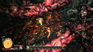 Risen 3: Margoloth Battle. No rolling, armor or abilities; only 2 rums and a sword. No commentary.