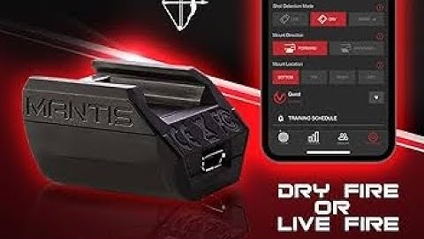Mantis X10 Elite Dry Fire VS Live Fire?