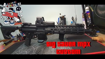 SIG SAUER MPX Custom Full Disassemble and Reassemble and Deep Clean.(ASMR)