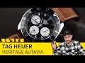 TAG Heuer Heritage Autavia - винтажный механический хронограф для ценителей