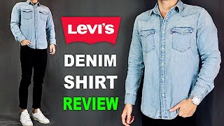 Levis Denim Shirt REVIEW | Classic Western Shirt | WORTH IT? - YouTube