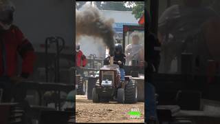 Baddest Little Diesel Garden Tractor Puller #Shorts