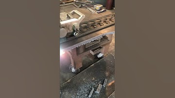 GreySun Centrifuge torch cutting streamline main motor side plates