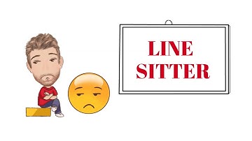 English Tutor Nick P Noun Phrase (342) Line Sitter - Animated