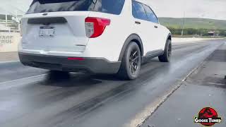 Worlds quickest and fastest STOCK TURBO 3.0L Explorer - 10.8 @ 128mph!! First ever PIU in the 10s!
