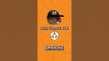 How to make your player dash in unity! 🏃‍♂️ #indiegame #tutorial #unity #gamedev