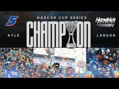 KYLE LARSON IS A TWO-TIME CHAMPION! | Hendrick Motorsports