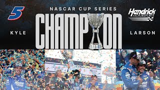 KYLE LARSON IS A TWO-TIME CHAMPION! | Hendrick Motorsports