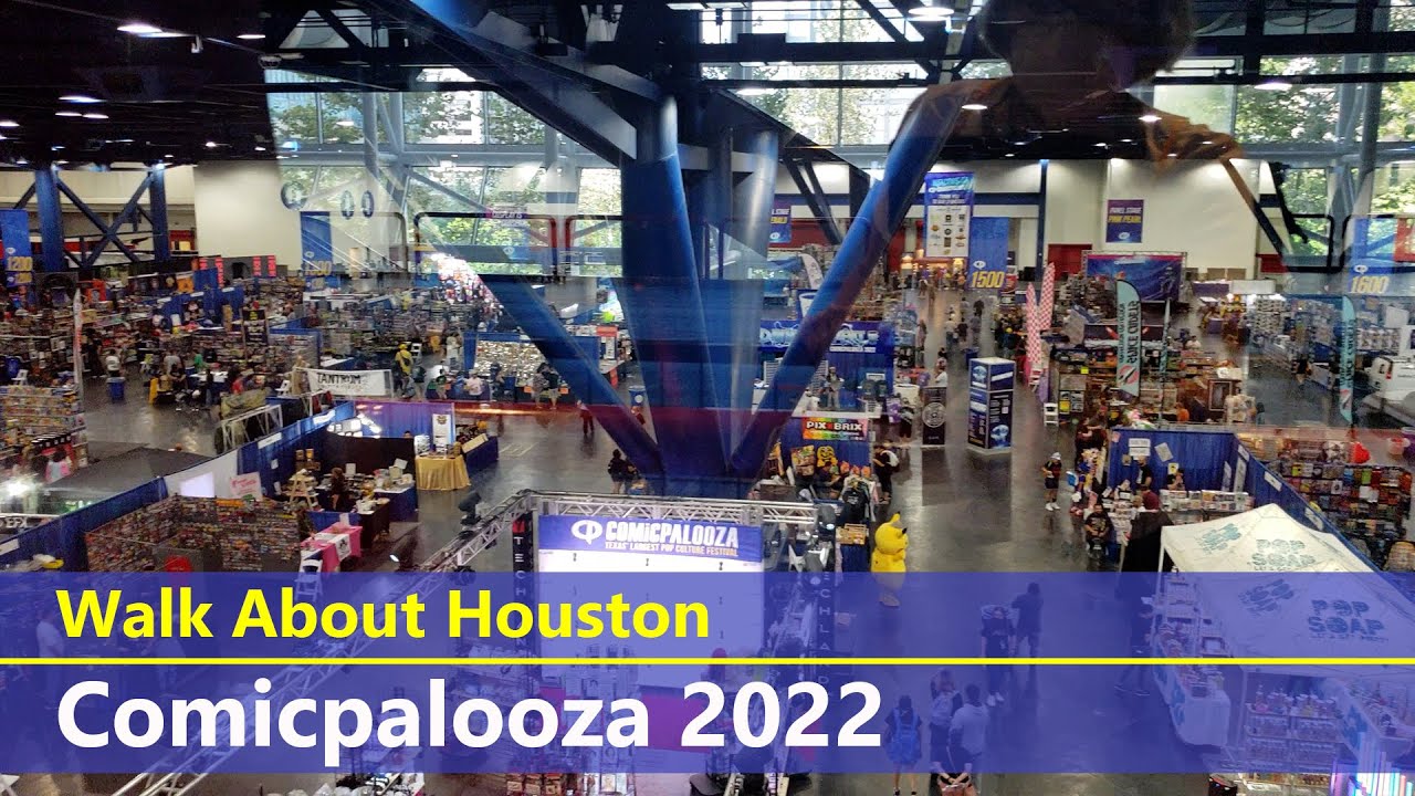 Walk About Houston - Comicpalooza 2022