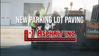 New Parking Lot Paving | A1 Asphalt