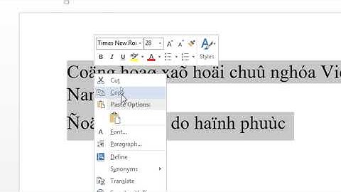 Cách chuyển mã văn bản trong word 2010 với uoffice năm 2024