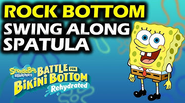 Rock Bottom: Swing Along Spatula | Golden Spatula Location | Spongebob Rehydrated Collectibles Guide